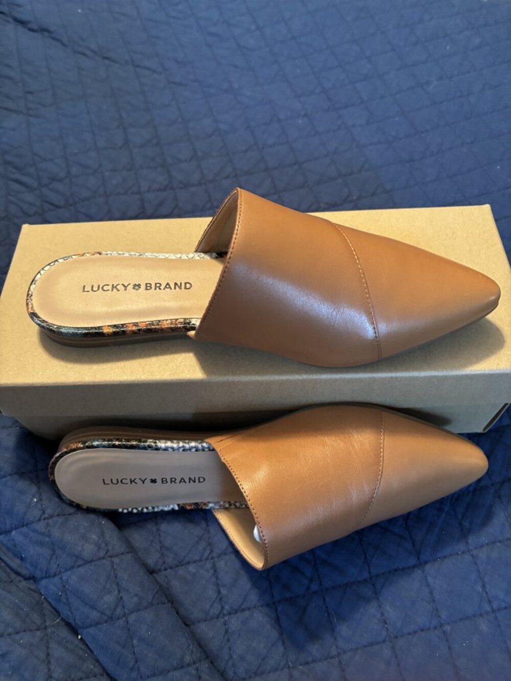 NIB Lucky Brand Mules - Picture 2 of 4